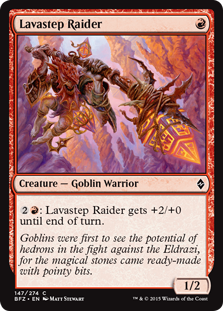 Lavastep Raider (Foil)