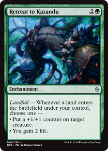 Retreat to Kazandu (Foil)