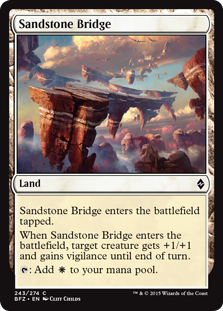 Sandstone Bridge (Foil)