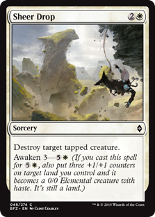 Sheer Drop (Foil)