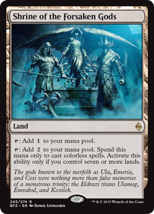 Shrine of the Forsaken Gods (Foil)