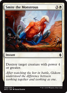 Smite the Monstrous (Foil)