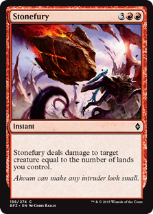 Stonefury (Foil)