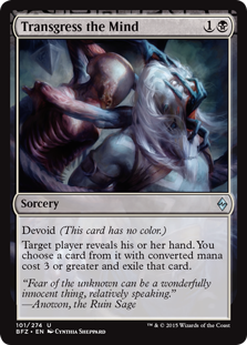 Transgress the Mind (Foil)