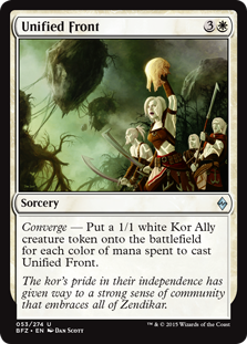 Unified Front (Foil)