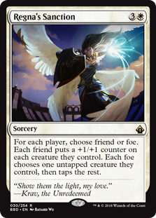 Regna's Sanction Regna's Sanction