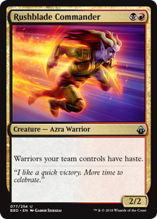 Rushblade Commander Rushblade Commander