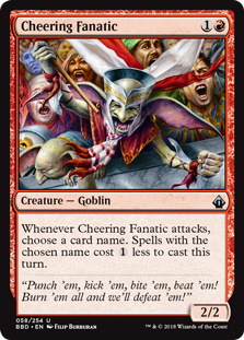 Cheering Fanatic (Foil)