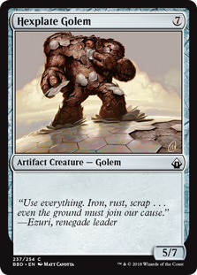 Hexplate Golem (Foil)