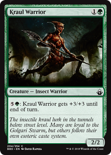 Kraul Warrior (Foil) Kraul Warrior (Foil)