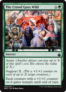 The Crowd Goes Wild (Foil) The Crowd Goes Wild (Foil)