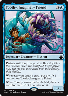 Toothy, Imaginary Friend (Foil) Toothy, Imaginary Friend (Foil)