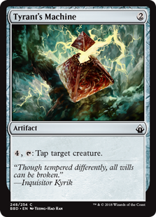 Tyrant's Machine (Foil) Tyrant's Machine (Foil)
