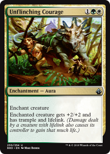 Unflinching Courage (Foil) Unflinching Courage (Foil)