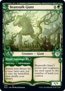 Beanstalk Giant // Fertile Footsteps (Showcase Foil)