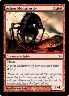 Ashen Monstrosity (Foil)