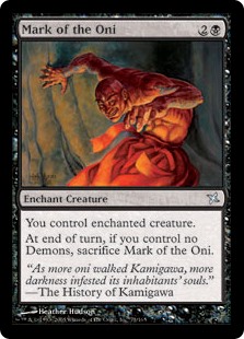 Mark of the Oni (Foil) Mark of the Oni (Foil)