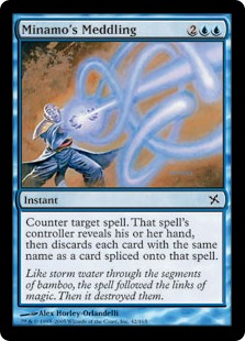 Minamo's Meddling (Foil) Minamo's Meddling (Foil)