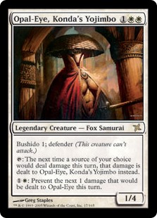 Opal-Eye, Konda's Yojimbo (Foil) Opal-Eye, Konda's Yojimbo (Foil)
