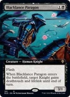 Blacklance Paragon (Extended Art Foil)