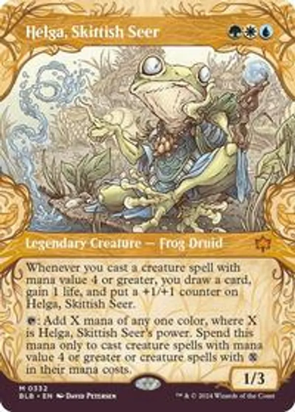 Helga, Skittish Seer (Showcase)