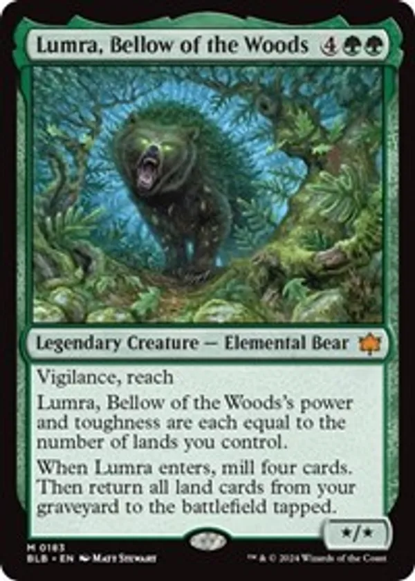 Lumra, Bellow of the Woods