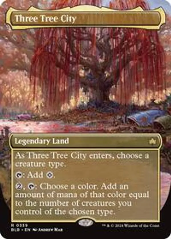 Three Tree City (Borderless) (0339)