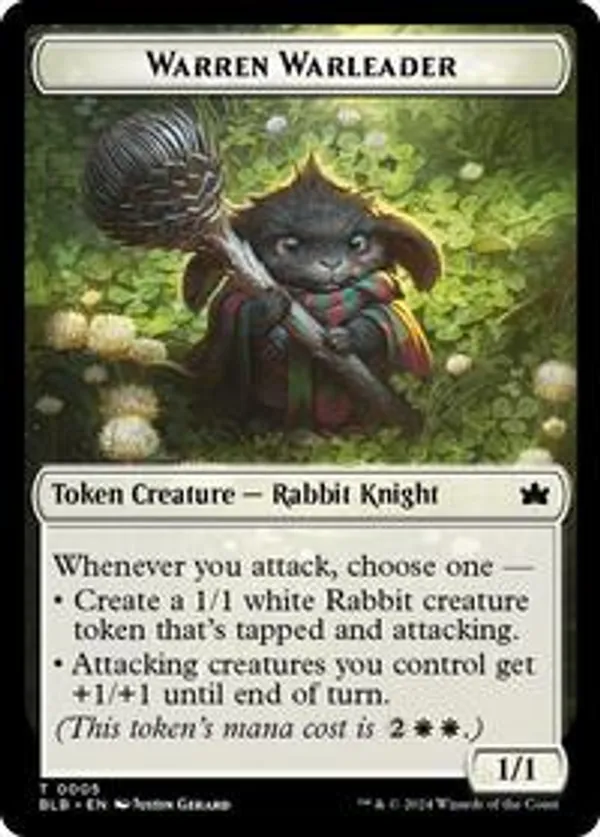 Warren Warleader Token