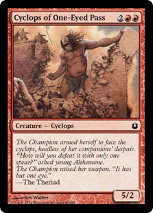 Cyclops of One-Eyed Pass (Foil)