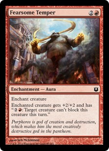 Fearsome Temper (Foil)