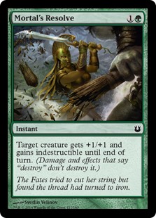 Mortal's Resolve (Foil)