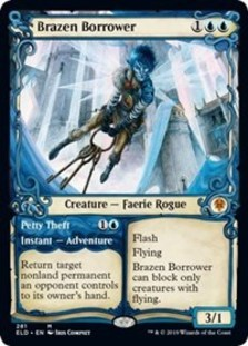 Brazen Borrower // Petty Theft (Showcase Foil)