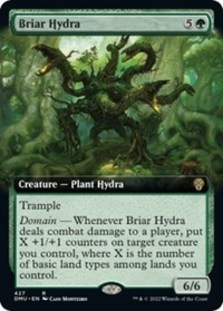 Briar Hydra (Extended Art) (Foil)