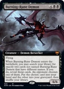 Burning Rune-Demon (Extended Art)