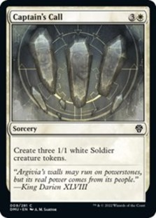 Captain's Call (Foil)