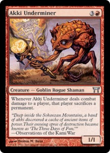 Akki Underminer (Foil)