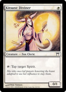 Kitsune Diviner (Foil) Kitsune Diviner (Foil)