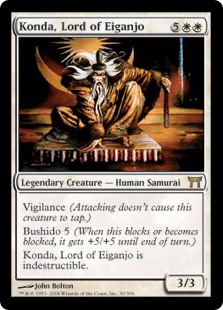 Konda, Lord of Eiganjo (Foil) Konda, Lord of Eiganjo (Foil)