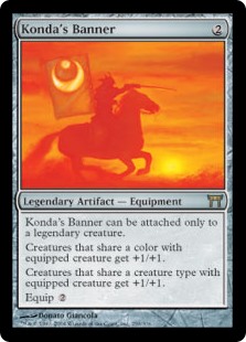 Konda's Banner (Foil) Konda's Banner (Foil)