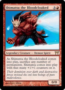 Shimatsu the Bloodcloaked (Foil)