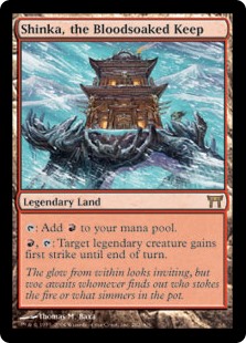 Shinka, the Bloodsoaked Keep (Foil)