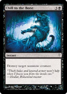 Chill to the Bone (Foil)