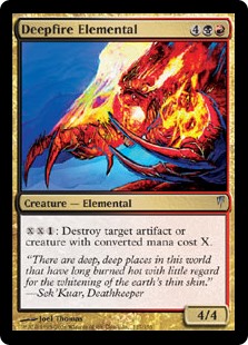 Deepfire Elemental (Foil)