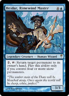 Heidar, Rimewind Master (Foil) Heidar, Rimewind Master (Foil)