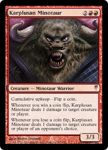 Karplusan Minotaur (Foil) Karplusan Minotaur (Foil)