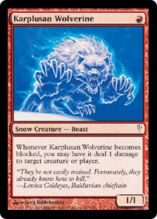 Karplusan Wolverine (Foil) Karplusan Wolverine (Foil)