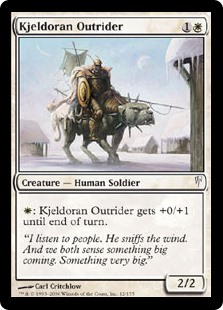 Kjeldoran Outrider (Foil) Kjeldoran Outrider (Foil)