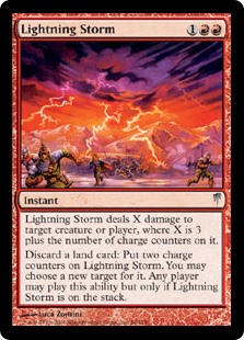 Lightning Storm (Foil) Lightning Storm (Foil)