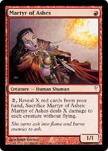 Martyr of Ashes (Foil) Martyr of Ashes (Foil)