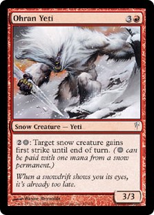 Ohran Yeti (Foil) Ohran Yeti (Foil)